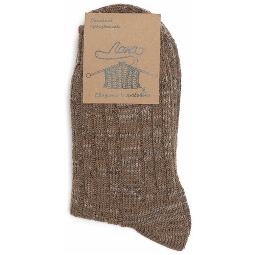 фото Носки oh_lana, размер 39-40, коричневый