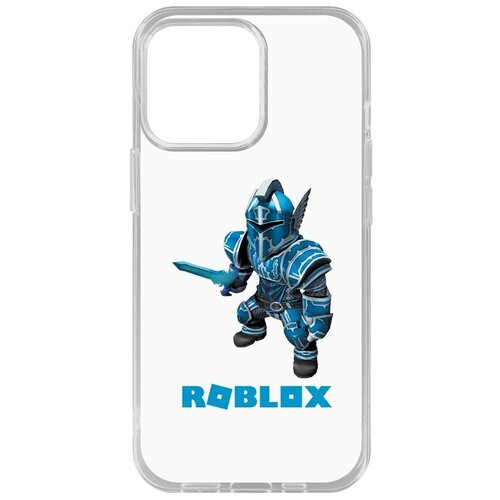 Силиконовый чехол / накладка / бампер Roblox-Рыцарь Алар для iPhone 14 Pro Max силиконовый чехол накладка бампер roblox рыцарь алар для oppo a55