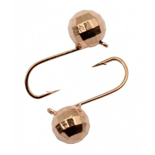 Мормышка Condor Шар фигурный с ушком d 6,0 мм вес 1,96 гр медь 10 шт
