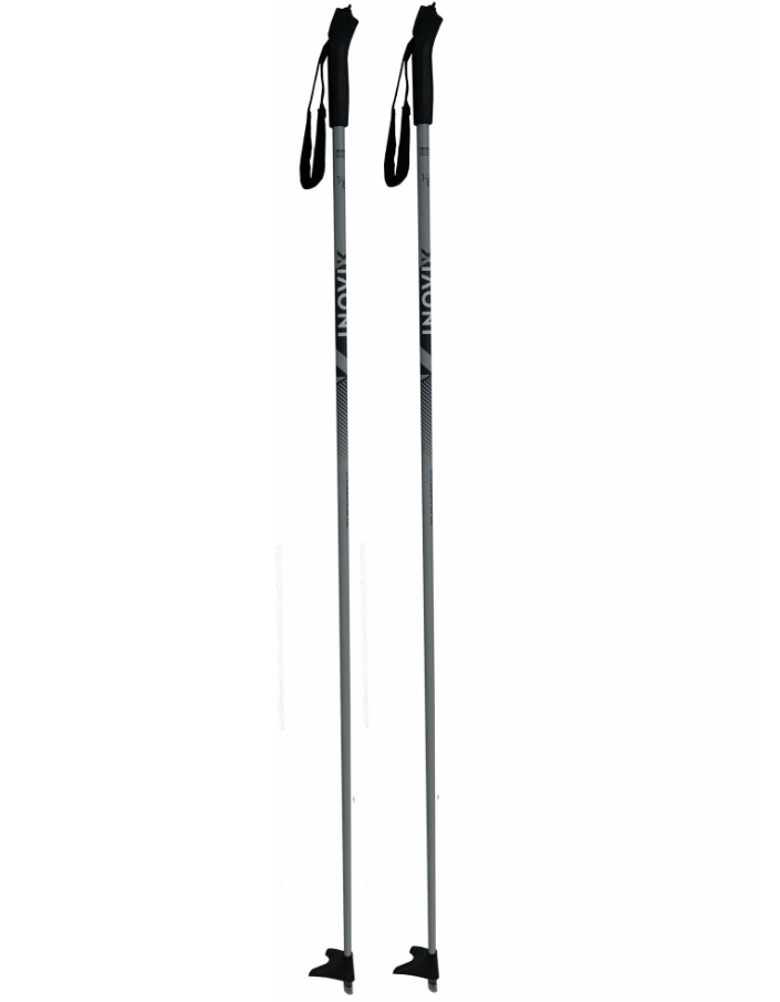 Лыжные палки DECATHLON Детские INOVIK XC S Pole 115см, серый