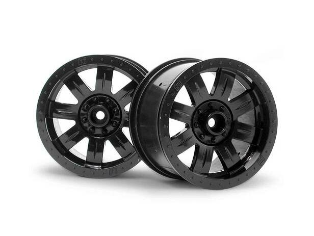 Диски монстр 1/8 - RINGZ BLACK (83X56 мм | HEX14 мм), 2 шт