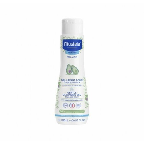 Mustela Нежный очищающий гель для ванны, 200 мл