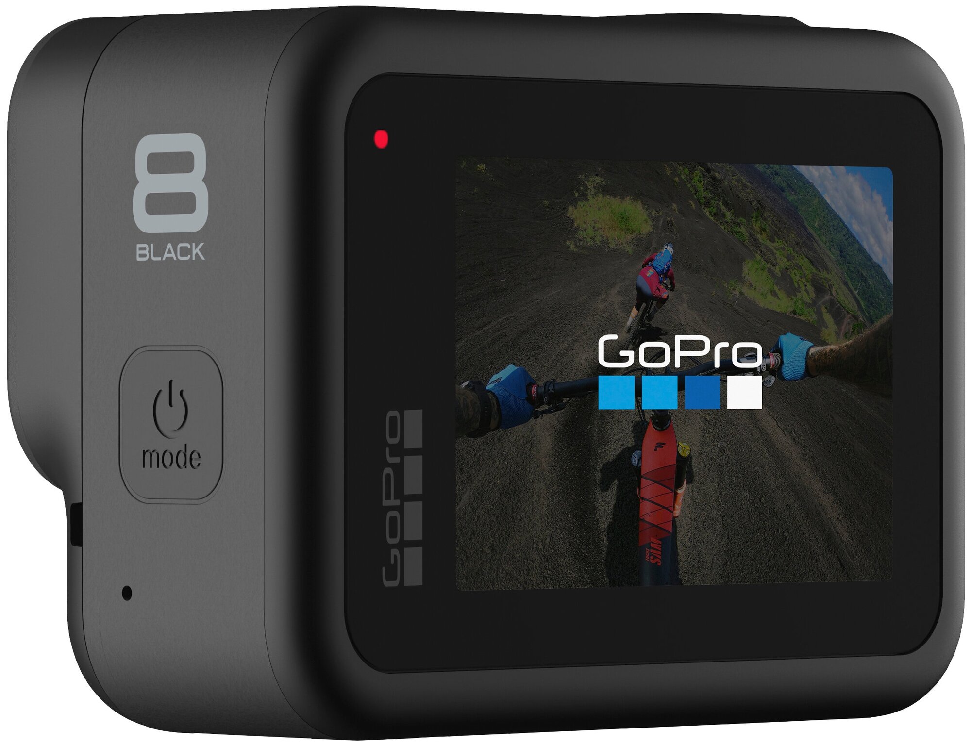 Экшн-камера GoPro HERO8 CHDHX-801, 12МП, 3840x2160, 1220 мА·ч, black edition — фото 1