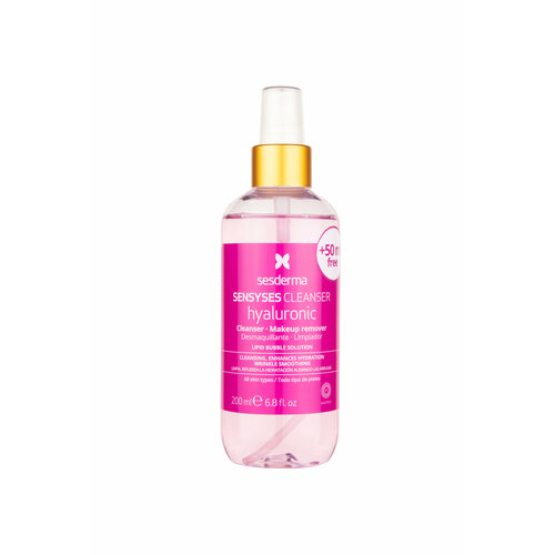 фото Лосьон для снятия макияжа увлажняющий антивозрастной sesderma sensyses cleanser hyaluronic, 250 мл