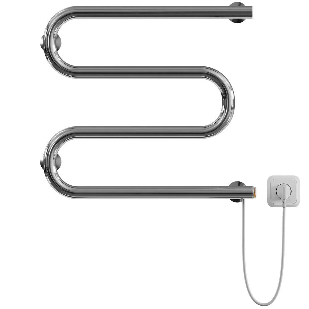 Полотенцесушитель электрический Ника Simple М 50/60 каб хром
