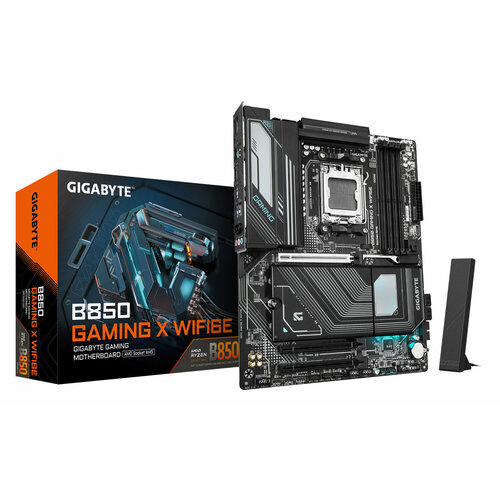 Материнская плата Gigabyte B850M GAMING X WF6E SocketAM5 AMD B850 mATX 32570₽