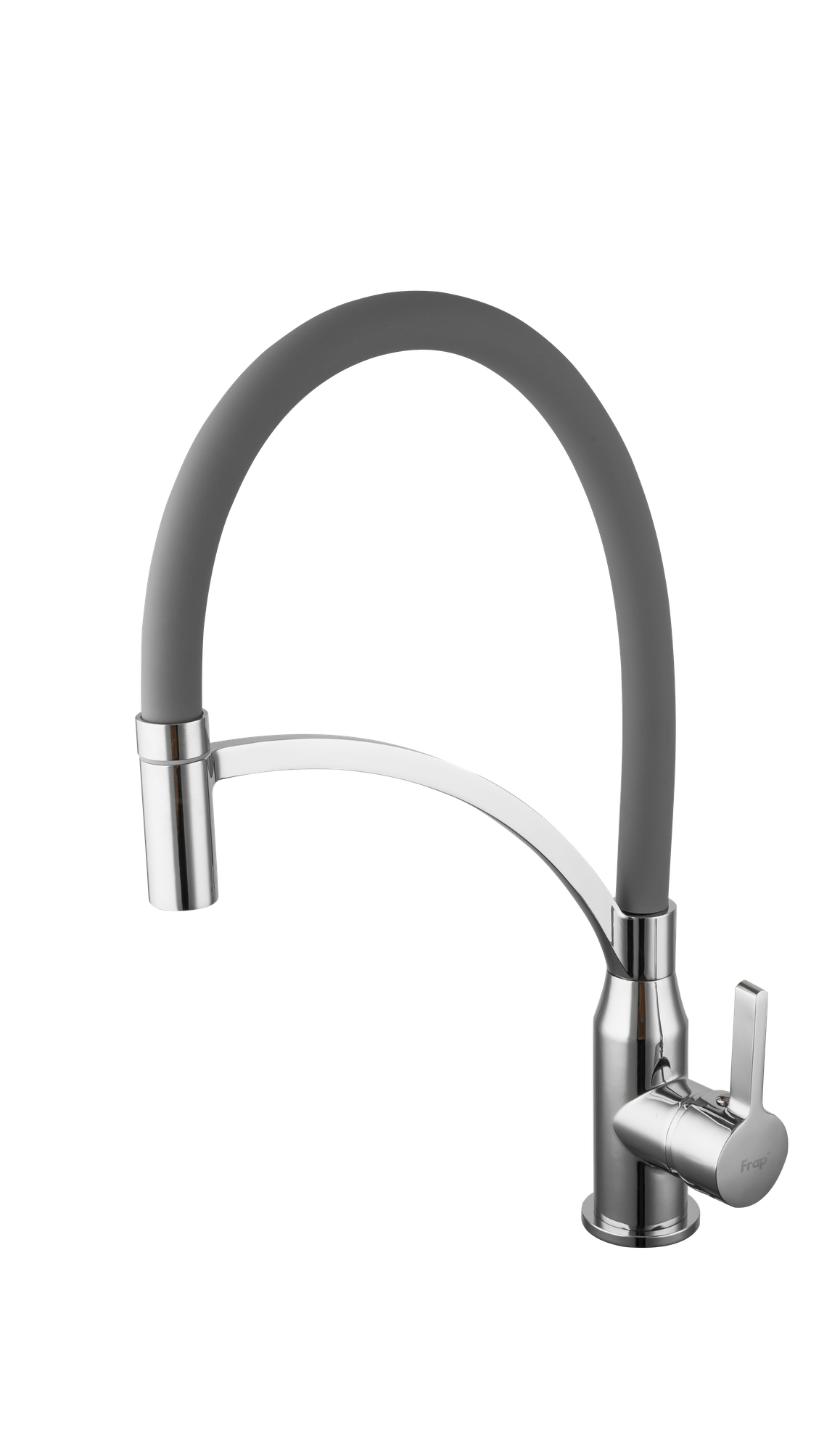 Смеситель для кухни , высокий, поворотный с гибким изливом Frap F4552