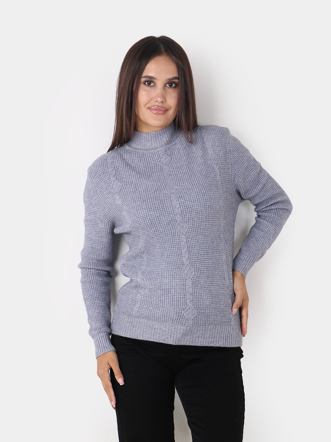 Свитер размер One Size, , серый металлик — фото 1