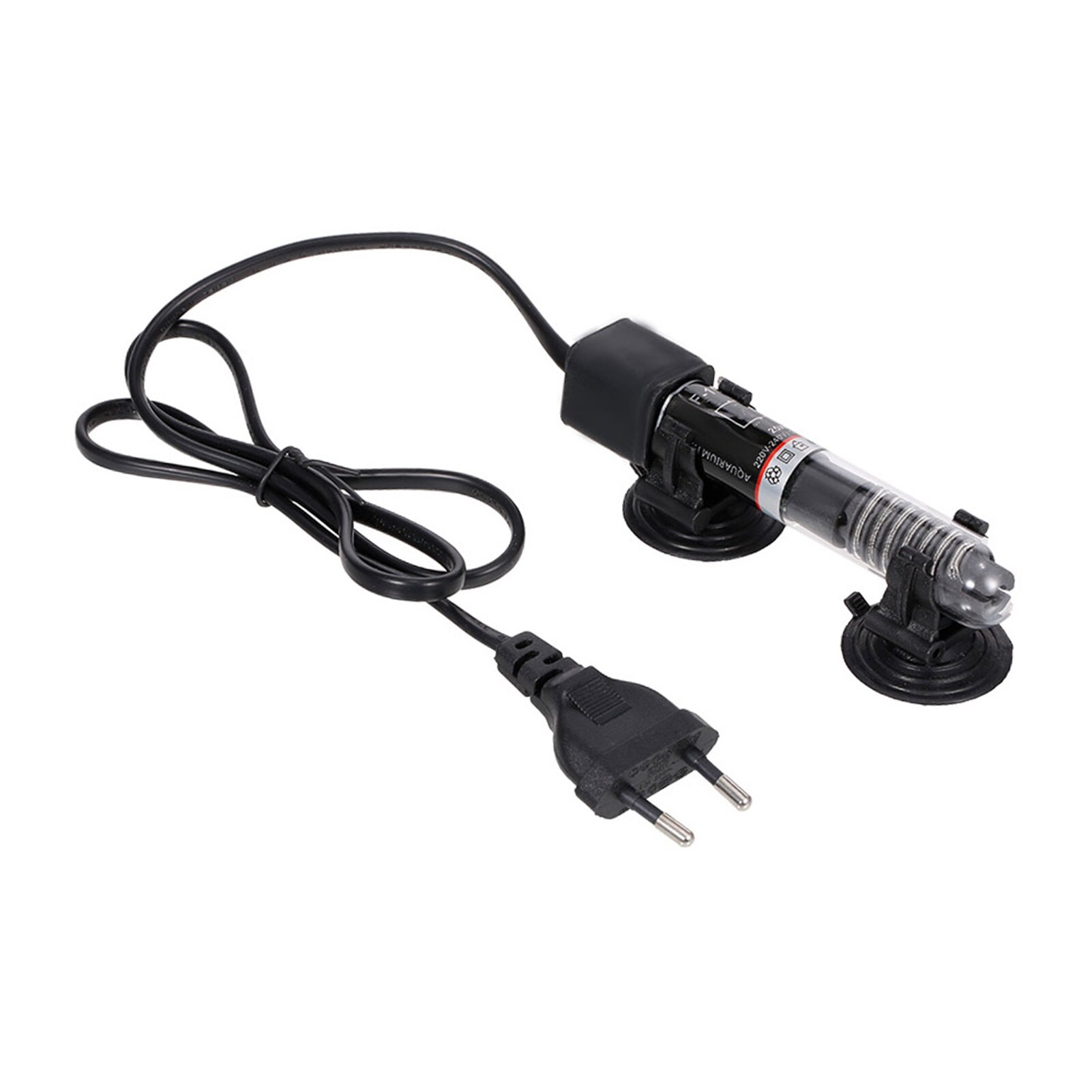 Mini Aquarium Heater Submersible Auto Thermostat Fish Tank Water Quartz Tube with Suction Cups
