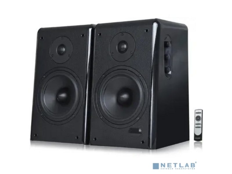 MICROLAB SOLO 16 черный {(40 вт + 50 вт) x2, гармонические искажения: < 0,5% (1 вт 1 кгц), частотная характеристика: 40 гц - 20 кгц}