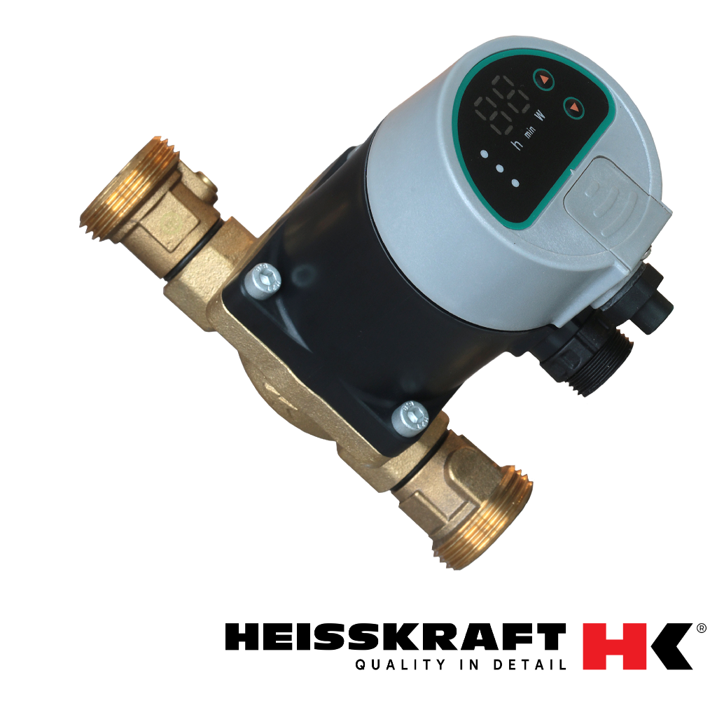 Насос циркуляционный Heisskraft HKA 15-15 B энергоэффективный для отопления