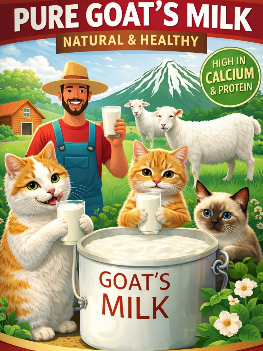 Молоко козье сухое для кошек и собак, 200 г — фото 1