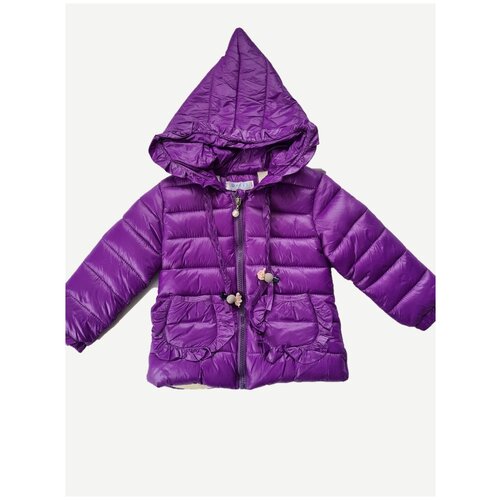Куртка, размер 80, фиолетовый
