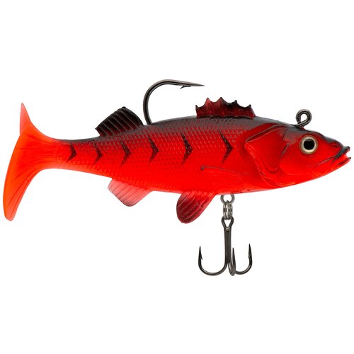 фото Воблер виброхвост оснащённый condor crazy bait nwpe03# размер 80 мм, вес 14 гр, цвет 12# (2 шт)