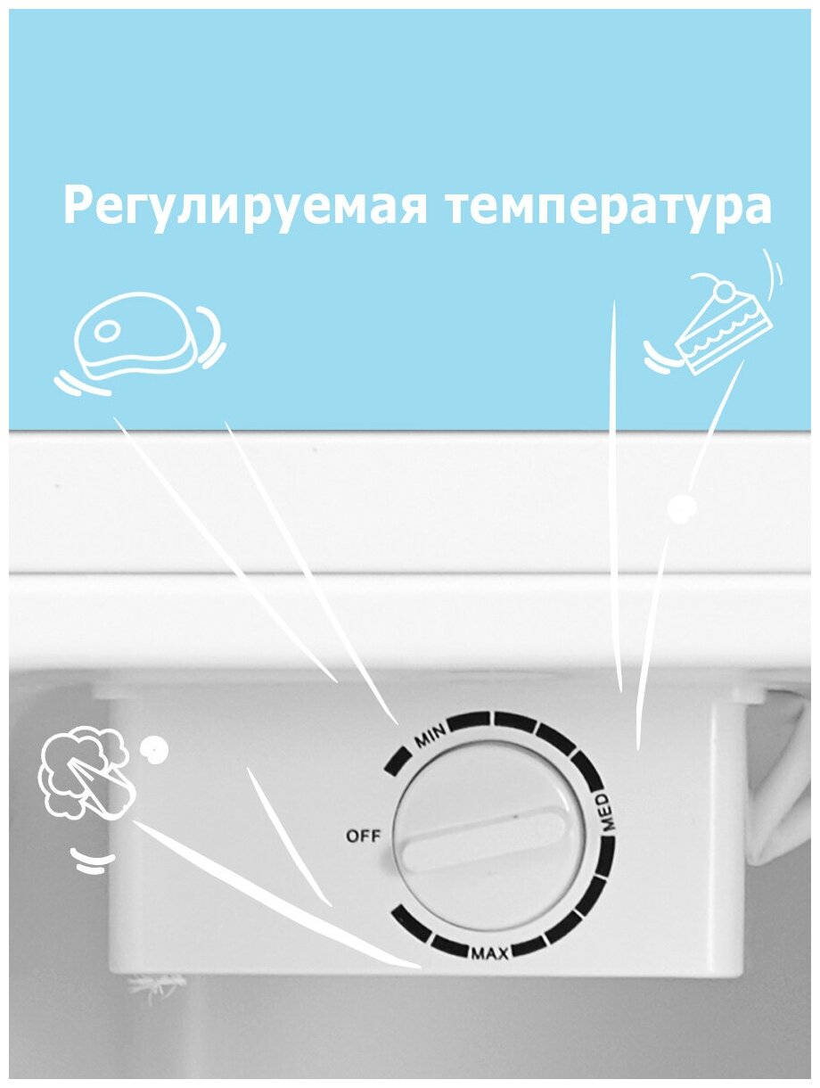 Холодильник Comfee RCD98WH1R - фотография № 12