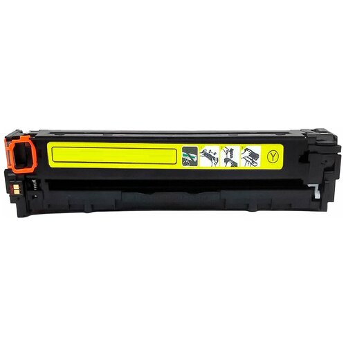 Картридж для лазерных принтеров Sonnen SH-CB542A для HP CLJ CP1215, 1515, желтый, 1400 стр (363956)