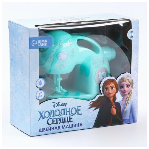 Швейная машина Frozen, Холодное сердцезвук, свет, бытовая техника бытовая техника швейная машина свет звук 6828480 456290