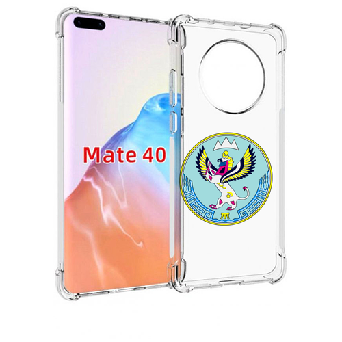 Чехол MyPads герб-алтайский-край для Huawei Mate 40 / Mate 40E задняя-панель-накладка-бампер