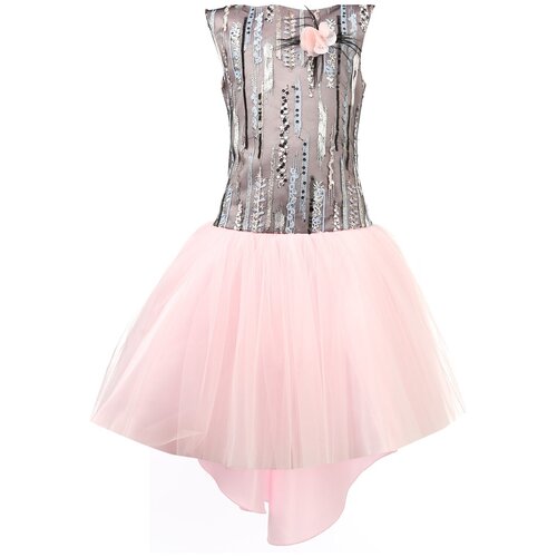 Платье Selina Style, размер 9 лет, розовый платье selina style размер 9 лет розовый