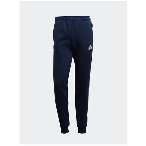 Брюки муж. CV3753/adidas/(CORE18 SW PNT)/DARK BLUE/WHITE/размер M синий  