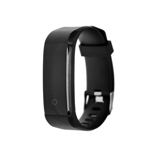 Фитнес-браслет MB Mobility mft-115 цветной дисплей пульсометр оповещения шагомер черный Red Line 170700₽