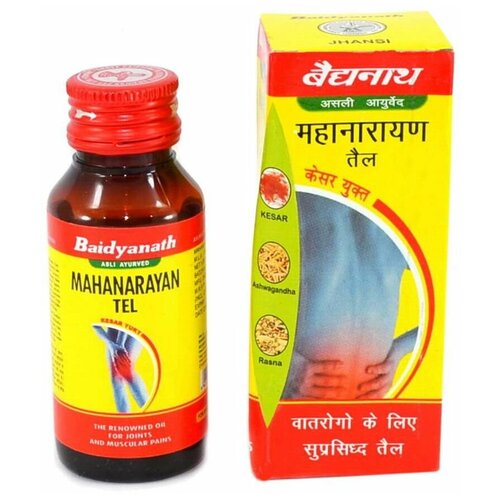 Baidyanath Обезболивающее масло для тела Mahanarayan Tel 100мл
