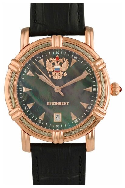 Наручные часы Русское время Часы Президент 4459477 механические, розовый
