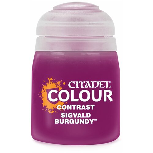 Краска акриловая Citadel Contrast: Sigvald Burgundy (18Ml) краска акриловая citadel contrast basilicanum grey 18ml