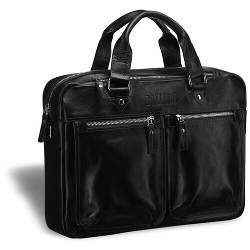 Деловая сумка для документов BRIALDI Parma (Парма) black
