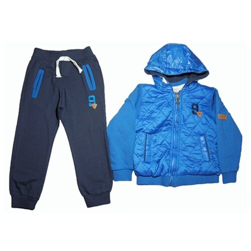 Комплект одежды MIDIMOD GOLD, спортивный стиль, размер 110-116, синий
