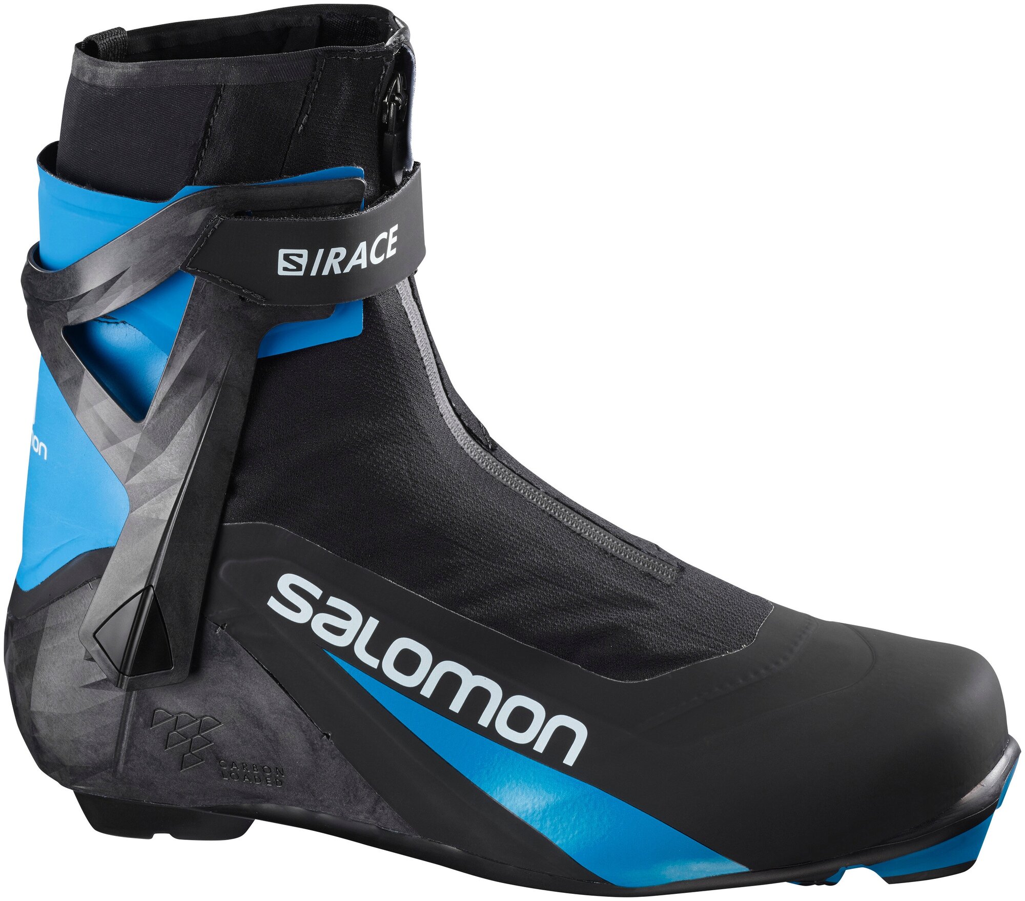 Лыжные ботинки SALOMON S/Race Carbon Skate Prolink Black/Blue (UK:8)