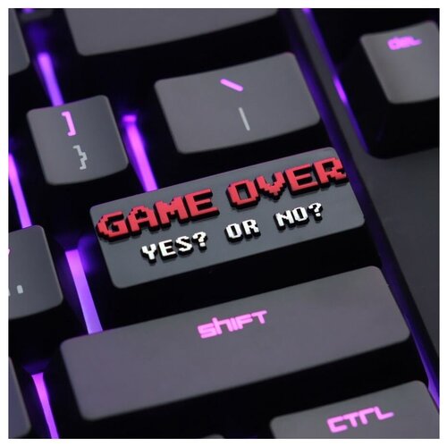 Кейкап Keycap Кнопка Клавиша для клавиатуры GAME OVER