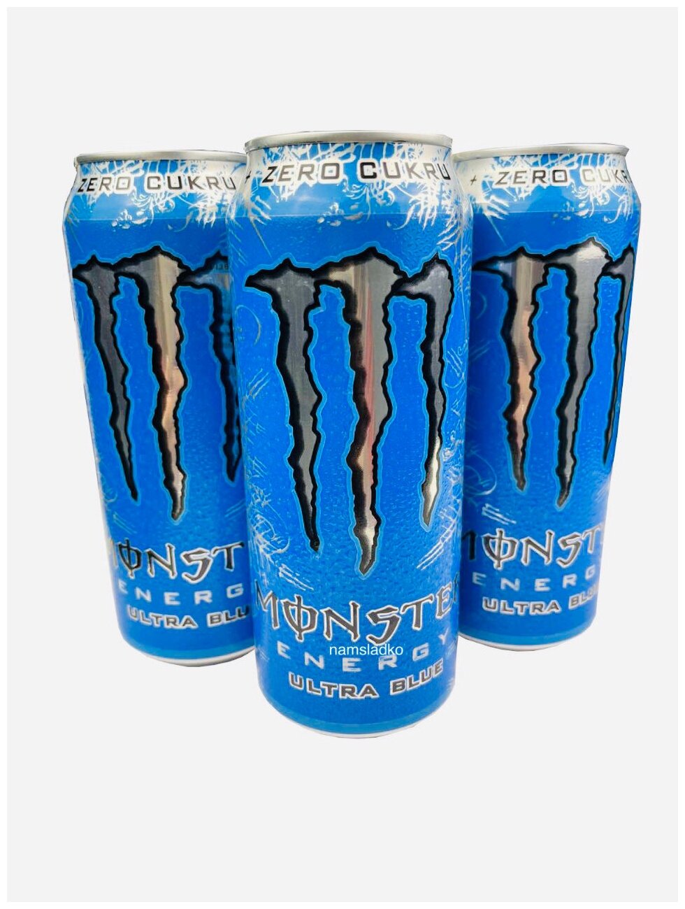 Энергетический напиток Monster Energy Ultra Blue со вкусом ягод (Польша), 500 мл (3 шт) - фотография № 3