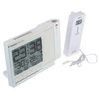 Проекционные часы с измерением температуры RST 32764, слоновая кость