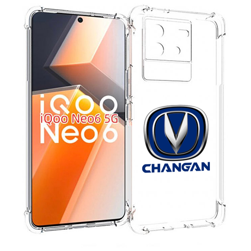 Чехол MyPads Changan-чанган мужской для Vivo iQoo Neo 6 5G задняя-панель-накладка-бампер