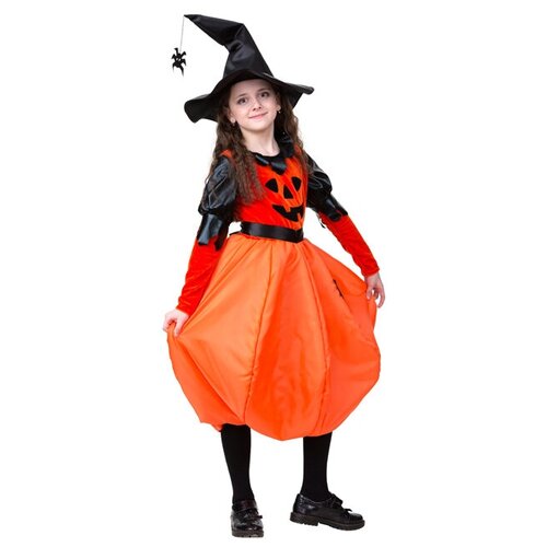 фото Батик карнавальный костюм тыквочка, рост 146 см 6073-146-76