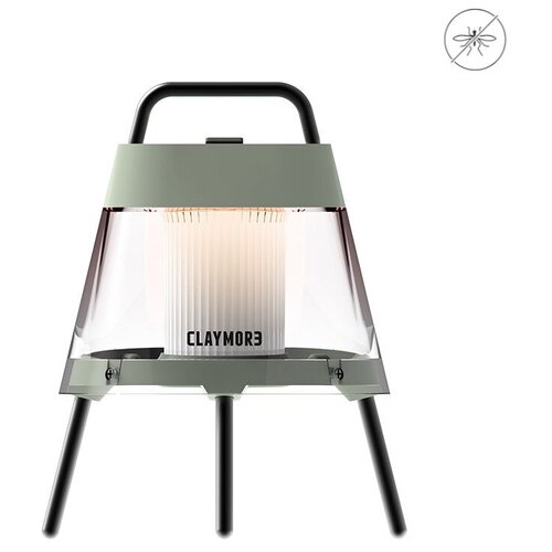 Claymore Фонарь кемпинговый противомоскитный Lamp Athena, 440 lum moss green