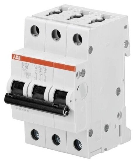   ABB S203 3P (C) 6kA 32 