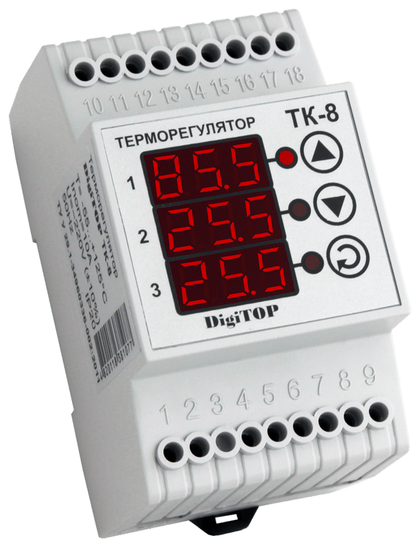 Терморегулятор DigiTOP ТК-8 .