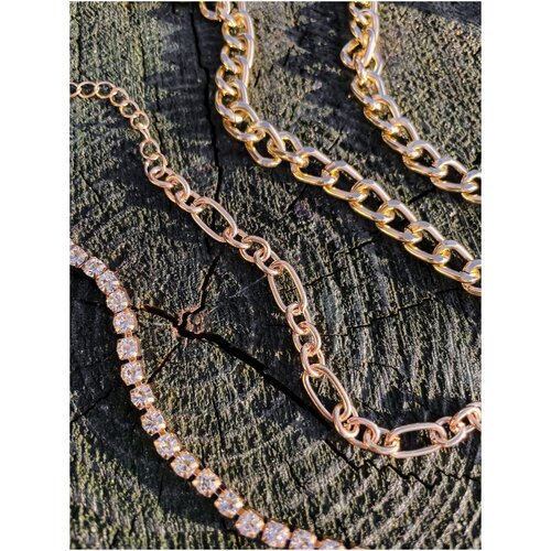 фото Набор браслетов со стразами дизайнерский shimy