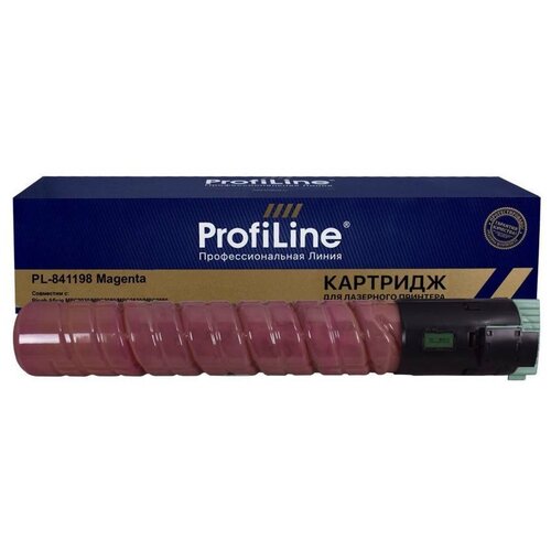 Картридж MP-C2550E для Ricoh Aficio MP-C2051, MP-C2030, MP-C2551, MP-C2050, MP-C2550 5.5K ProfiLine пурпурный чип булат mp c2550e 841198 для ricoh aficio mp c2030 mp c2550 пурпурный 5500 стр