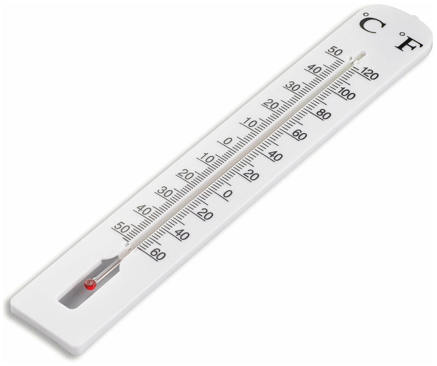 Термометр уличный ПТЗ фасадный, малый, диапазон измерения от -50 до +50C (ТБ-45М)