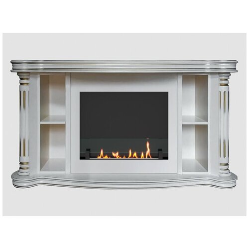 Биокамин в портале SteelHeat Romans (Стекло+стемалит)