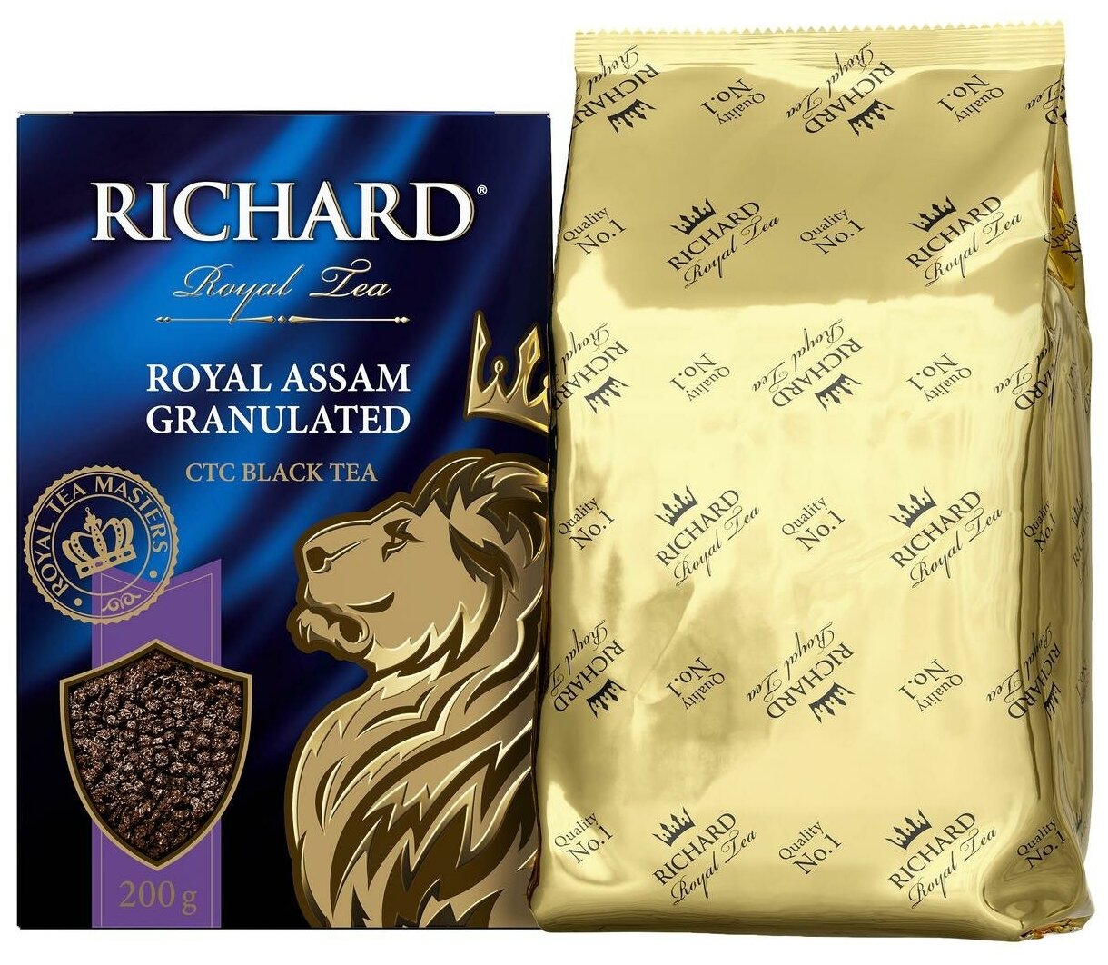 Чай Richard "Royal Assam Granulated", черный гранулированный, 200 гр - фотография № 3