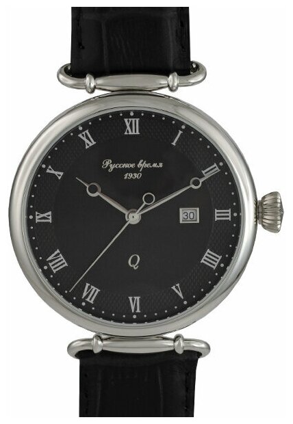 Наручные часы Русское время 70580058, черный, серебряный