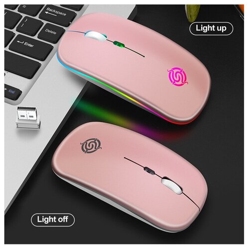 Мышь компьютерная беспроводная VIPER BM-110 с подсветкойМышь компьютерная бесшумная ультратонкаяКомпьютерная мышь беспроводная 49000₽