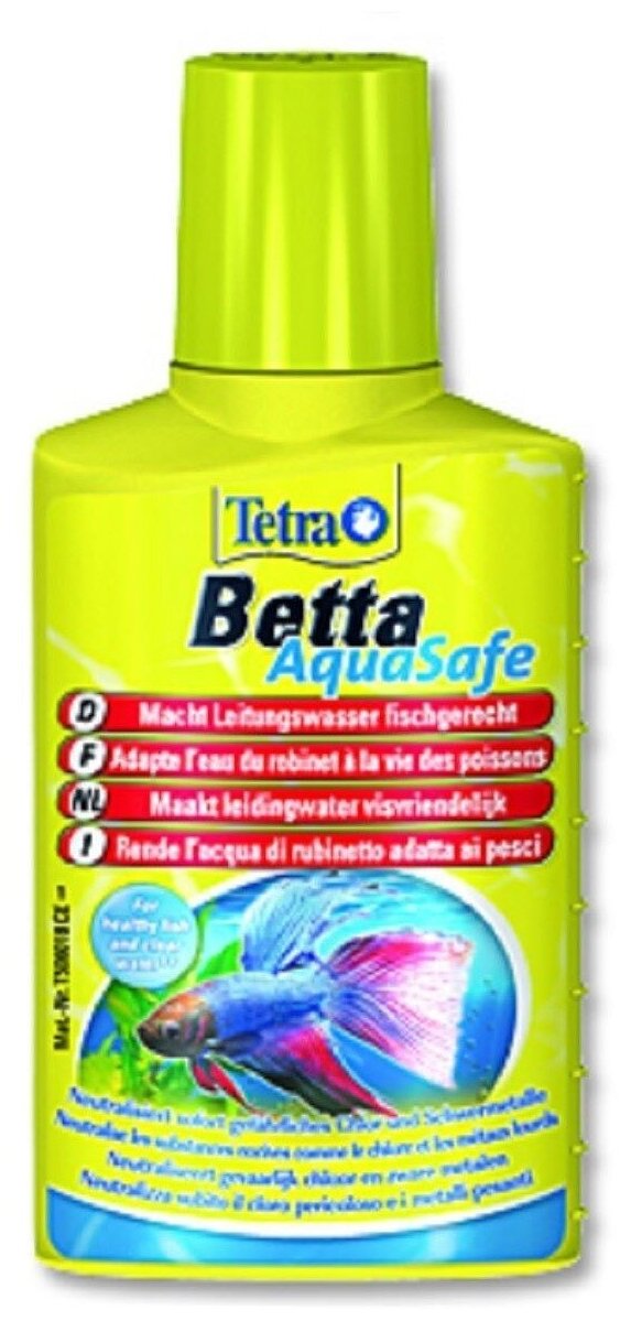 Кондиционер для подготовки водопроводной воды TETRA Betta AquaSafe 100 мл. - фотография № 10