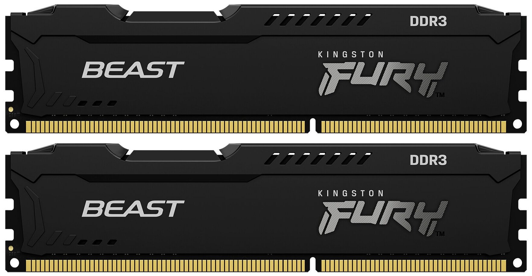 Оперативная память Kingston FURY Beast Black KF316C10BBK2/8