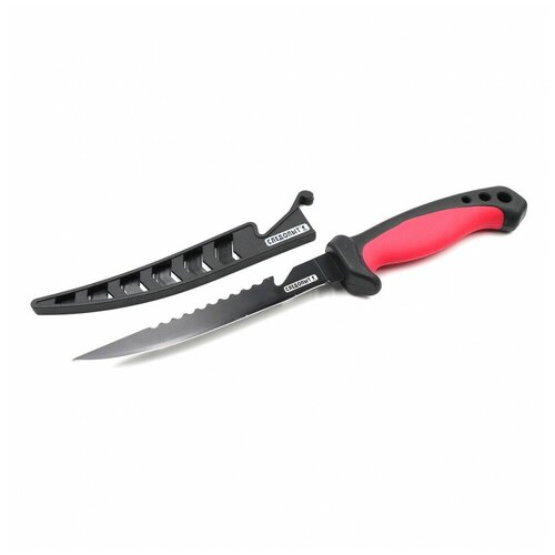 Нож разделочный филейный Следопыт 150 мм, в чехле