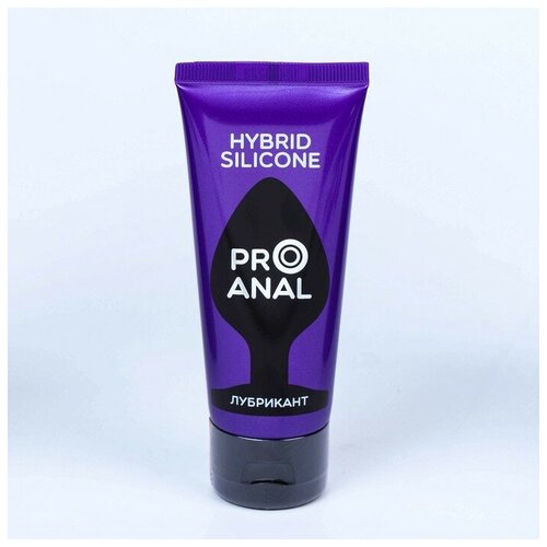 Гель-смазка Hybrid silicone Pro Anal, на силиконовой основе, без запаха, 50 мл